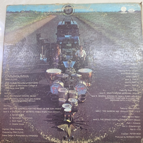 Pink Floyd UMMAGUMMA Vinyl 2 Disk Record Original Pressing 1969 - Picture 2 of 8